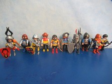 10 Ritter Figuren  Waffen zu 3666 70220  6000 4865 Ritterburg Playmobil 8859
