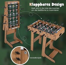 Klappbarer Tischkicker