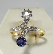 Zauberhafter Saphir Diamant