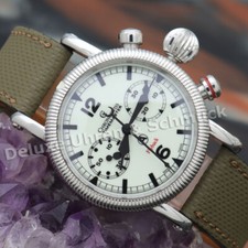 🎀*Chronoswiss*Timemaster*Flyback*Automatik*Ref. CH 7633 LU*Stahl*Full Set**