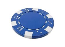 Poker Chip Casino Chips Spielchip Coin Jeton Token Marke Blau Ø40mm Wert 10