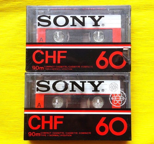Sony chf cassette tapes - chf,
