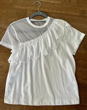 Red Valentino T-Shirt weiss Gr. S neu