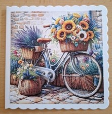 3D-Grusskarte°Fahrrad mit