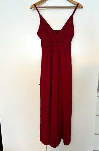 Damen maxikleid rot s - damen,