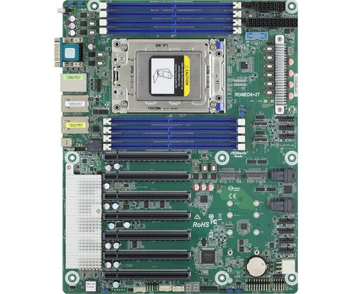Asrock rack romed8 single - asrock,