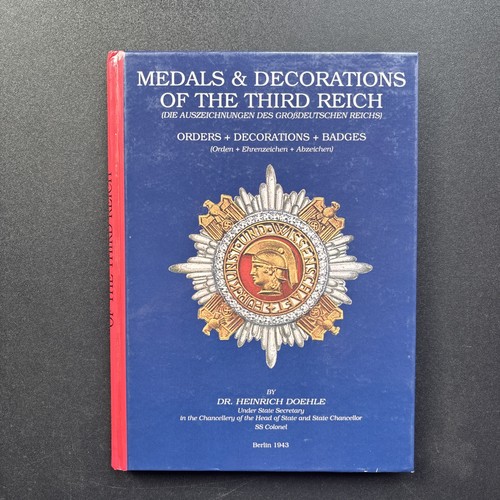 Ww2 german medal book - german,