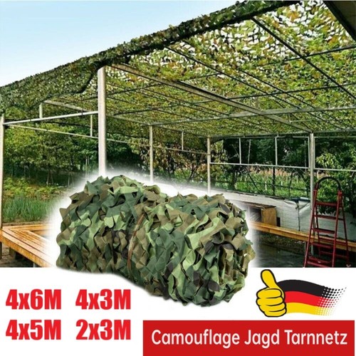 4x6m camouflage jagd tarnnetz - 4x6m,