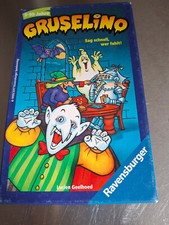 Spiel, Gruselino, Ravensburger, 5 - 99 Jahre, komplett, Geister, Gruselschloss