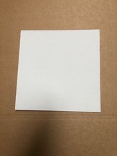 Wellpappe-Zuschnitt 257x257 beidseitig weiß E-Welle Fefco 0110