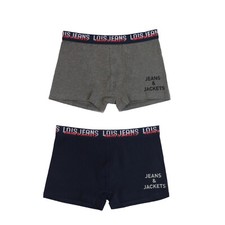 LOIS Jeans VIP Herren Boxershorts 2er-Pack Stretch Baumwolle 48522