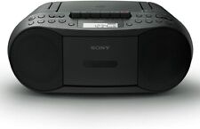 SONY CFD-S70 CD Ghettoblaster mit Recorder FM AM Wide-FM Schwarz