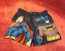 Badehose H&M Batman Superman 122 128 top Zustand Jungs Jungen Schwimm Hose Bade