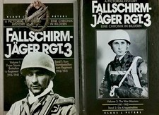 2 Bücher: Eine Chronik in Bildern - FALLSCHIRMJÄGER-Regiment 3 (Bd.1u.2 kompl.)