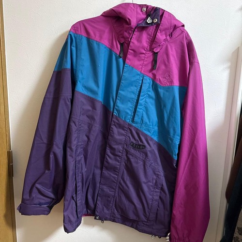 Volcom snowboardjacke lila - s,