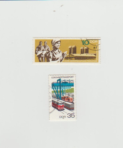 Dachbodenfund 2 briefmarken - 2,