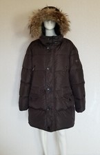 PEUTEREY warmer leichter  Parka Daunenjacke Braun Echtfell Pelz