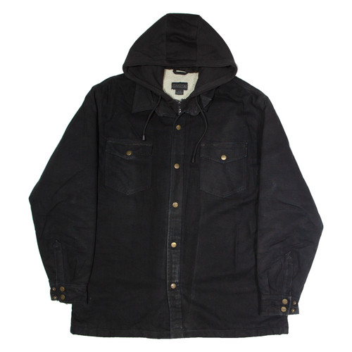 Dakota herren mantel schwarz - dakota,