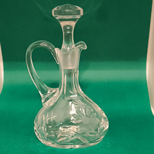 Karaffe aus glas - aus, transparent