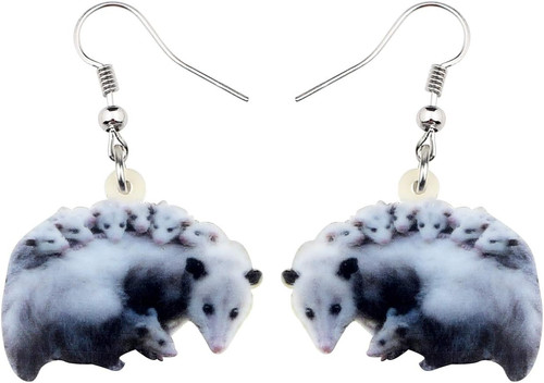 Acryl niedlich opossum - acryl,