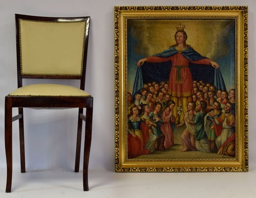 1872 altes gemälde madonna - altes, „madonna