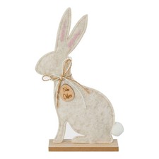 Filz HASE sitzend auf