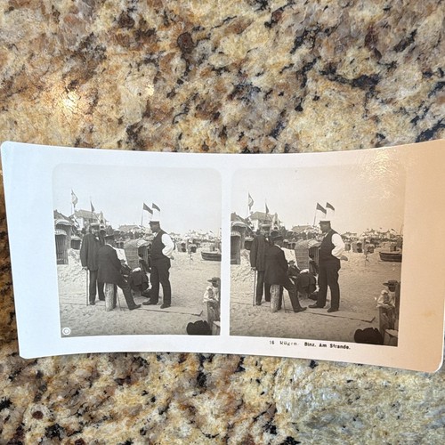 Stereo fotokarte rügen binz - rügen,
