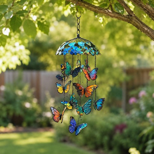 Schmetterling windspiel - 2d,