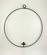 Kranz Ring Metall Kerzenhalter