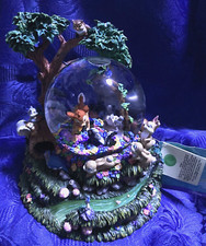 Disney Disneyland Paris- Tolle große Schneekugel  „Bambi“ m."Spieluhr Minimängel