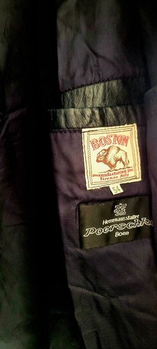 Long vintage leather coat - long,