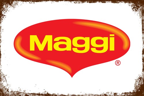 Blechschild maggi 20 cm - x,