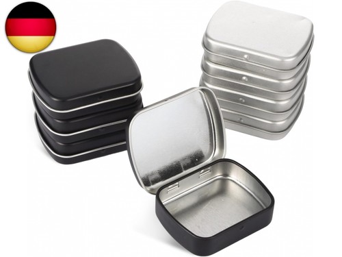 Stück blechdose mit deckel - stück,