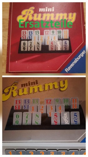 Mini rummy ravensburger - rummy,