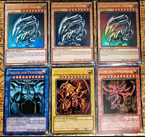 Konami 6 karten lot - konami,