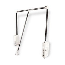 Schranklift Kleiderlift weiß Breite 875 - 1200 mm Tragkraft 12 Kg Schrank SOTECH