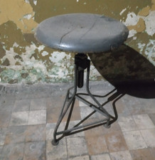 Vintage Industrial Drehhocker