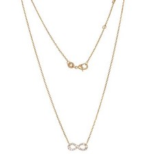 Infinity Halskette Zirkonia