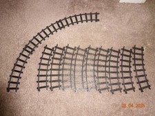 12x Faller Hit Train / Play Train Kunststoff-Gleise gebogen