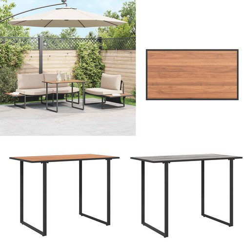 Gartentisch 100 70 cm - 100, x