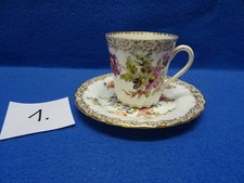 DRESDEN Sammeltasse / Mokkatasse / Espressotasse mit Untertasse Nr.1