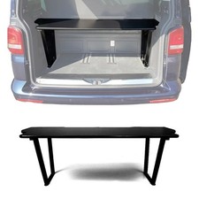 Multiflexboard Bettverlängerung Ablage für VW T5 T6 Multivan 2003-2024 Schwarz