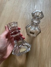 Kerzenständer Set 2 Stk. Bleikristall Inn Crystal Sammlerstück Rarität