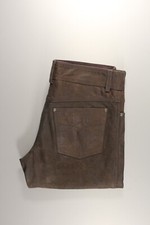 HIGHWAY 1 Motorrad Damen Lederhose Lederjeans Biker Schnürung Gr. W38