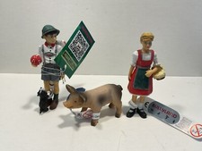 Tiere Bauernhof Bully Bullyland Lena, Paul + Ferkel 62704, 62703, 62593