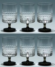 6 Friedrich Glas Kelchgläser 1960er Jahre - 11 cm