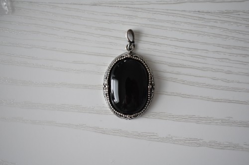 Onyx halskette neu handarbeit - onyx,