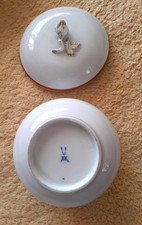 Echt Meißen Zuckerdose -