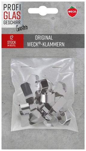 12er beutel weck - klammern, mit