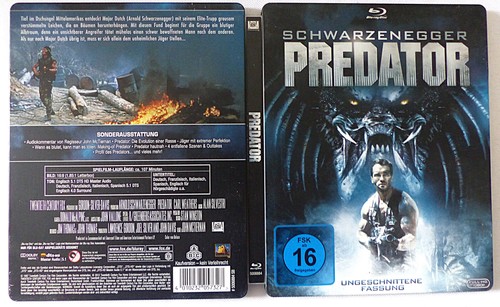 Blu ray predator - predator, steelbook